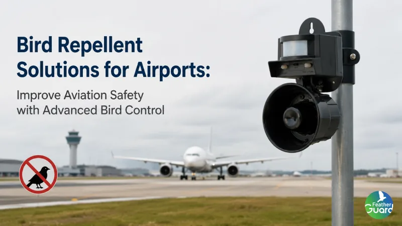 Bird Repellent Solutions for Airports: Improve Aviation Safety with Advanced Bird Control