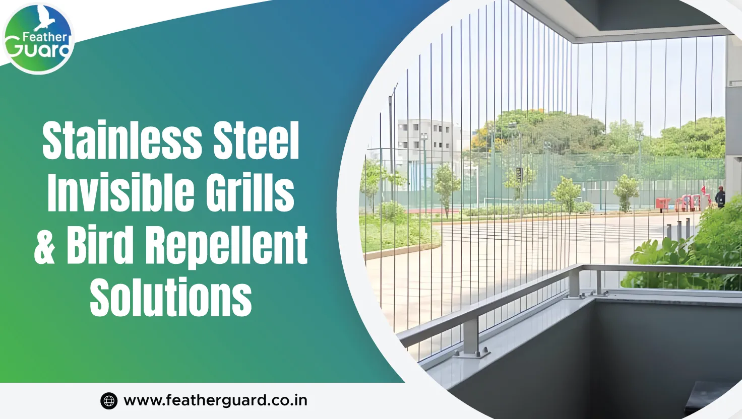 Stainless Steel Invisible Grills And Bird Repellent Solutions