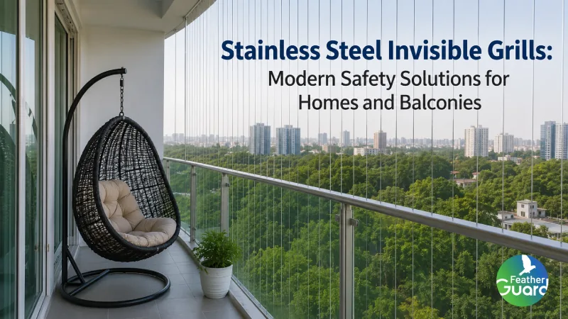 Stainless Steel Invisible Grills: Modern Safety Solutions for Homes and Balconies
