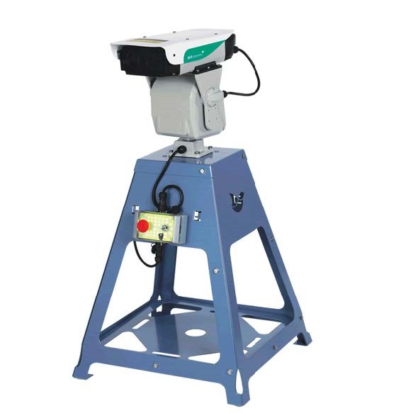 Automated laser bird deterrent system for large open areas